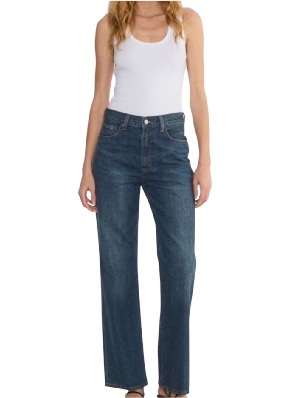 Aritzia Denim Forum The Farrah Hi-Rise Wide Jean - Size 24